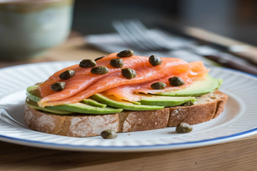 Salmon Avocado Toast