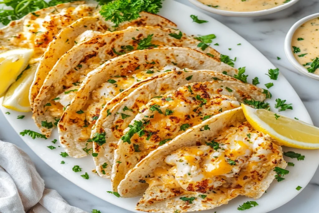 Homemade Cheesy Gordita Crunch with crunchy taco and soft gordita shell